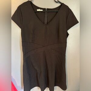 Black skater dress